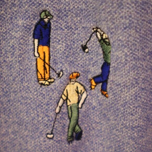 Pivot Rules Mens Golf Shirt Sizw XXL Blue Polo Embroidery - Picture 12 of 13